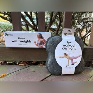 Gray Workout Cushions